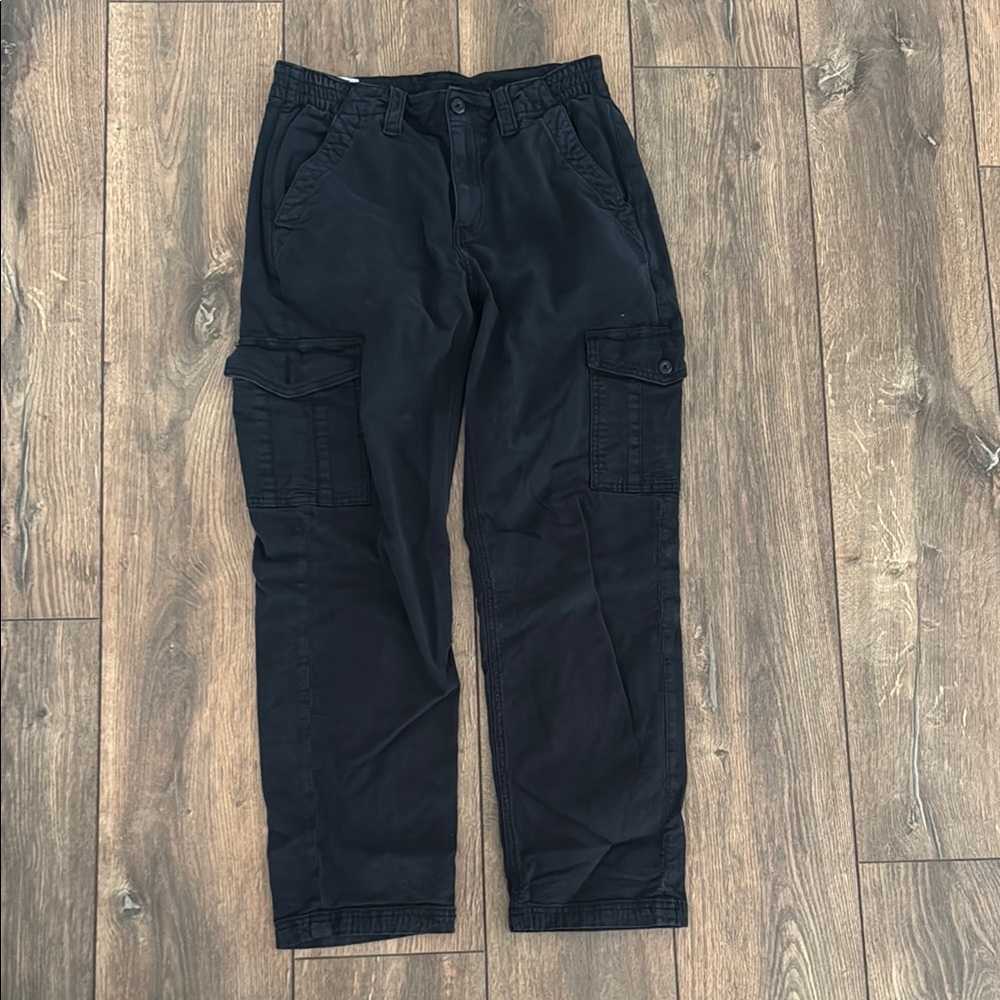American Eagle Outfitters Black Cargo Pants